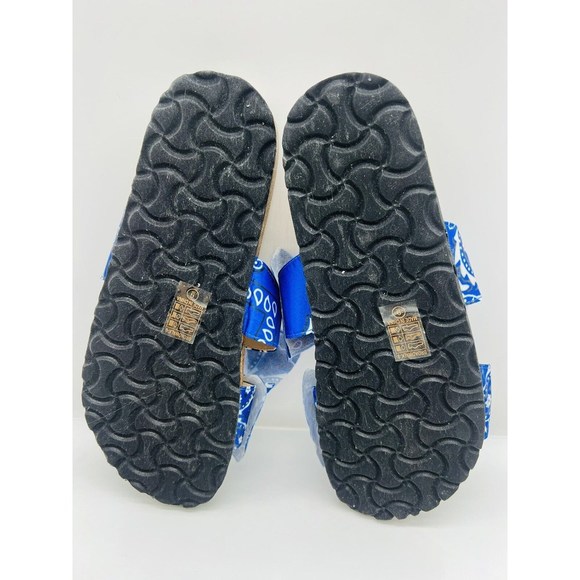 MATA Shoes Women's Bandana Broadwalk Sandal - Blue US 9 #T-13 - Picture 7 of 7